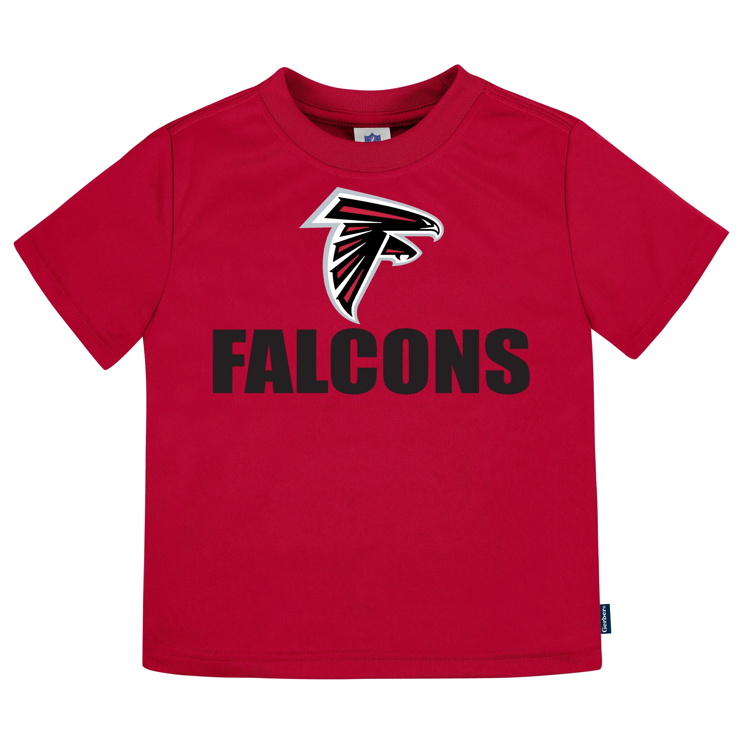 3-Pack Baby & Toddler Boys Falcons Short Sleeve Shirts