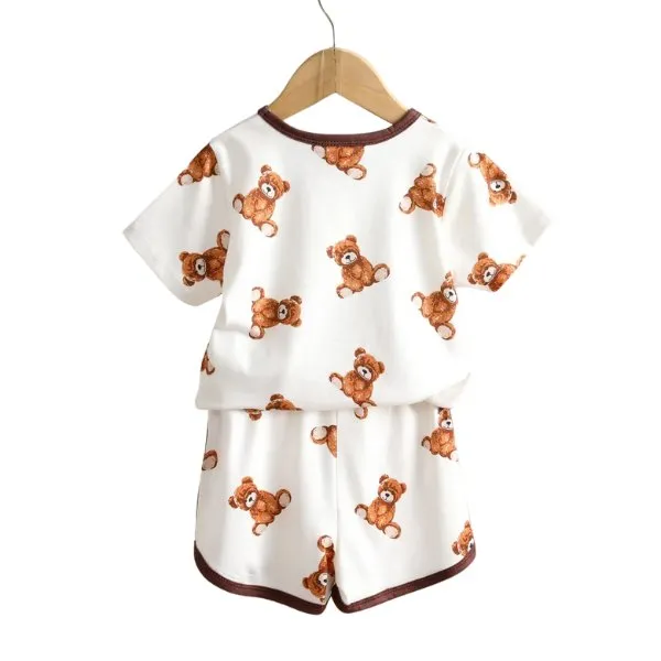 Bear Comfy Top & Shorts