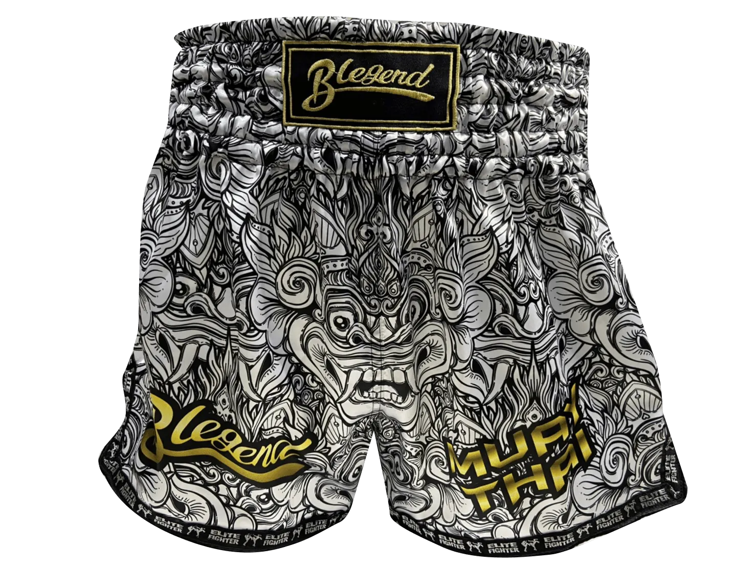 Blegend Boxing Shorts Grey Devil