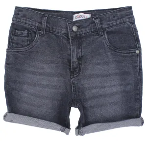 Charcoal Jean Shorts