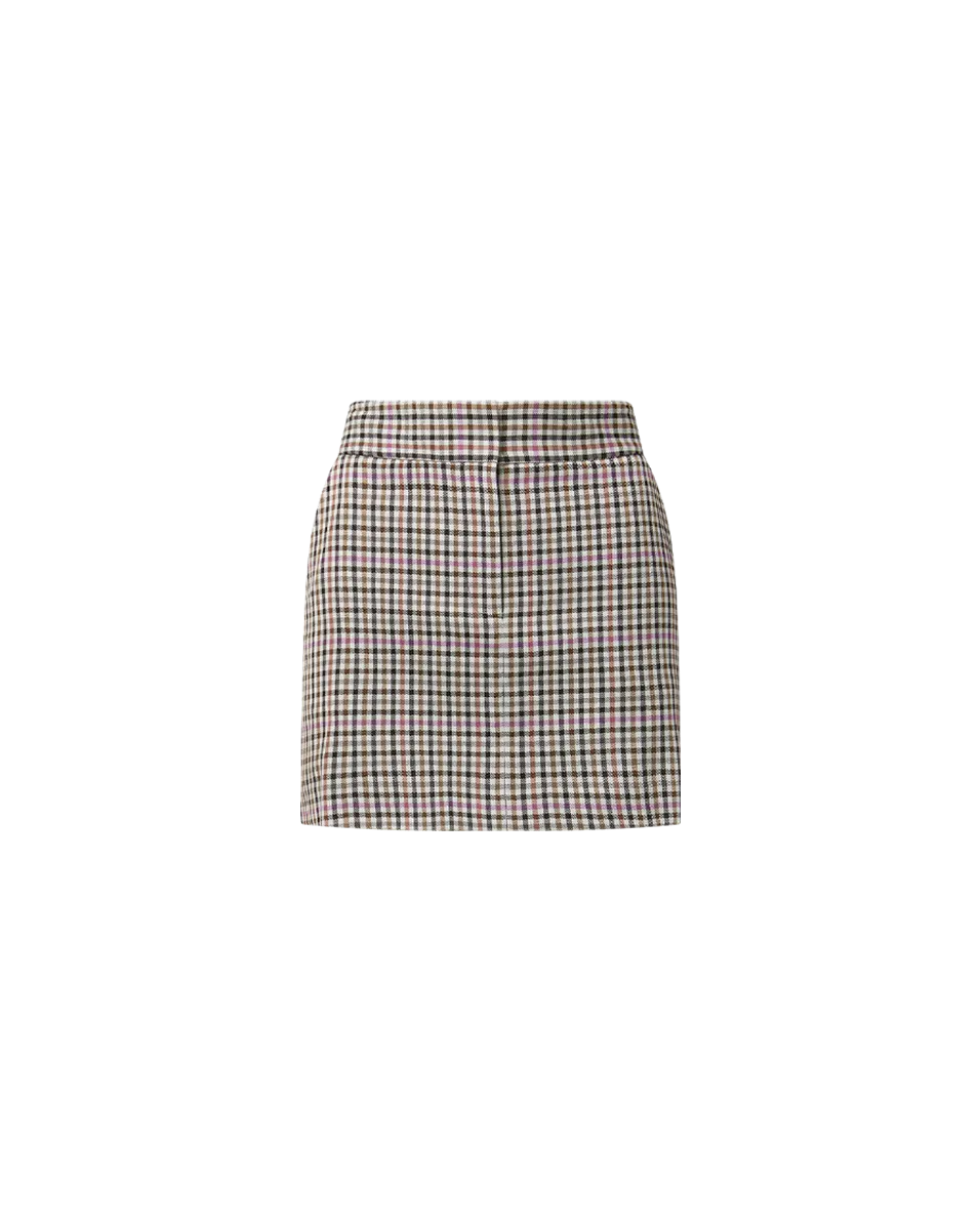 Elara Plaid Skirt