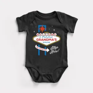 Grandma's Vegas Sign Baby Bodysuit