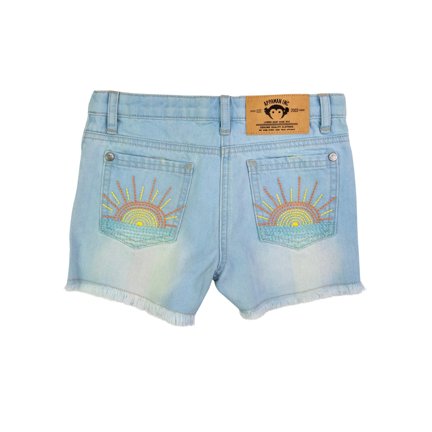 Light Blue Denim Rhodes Shorts