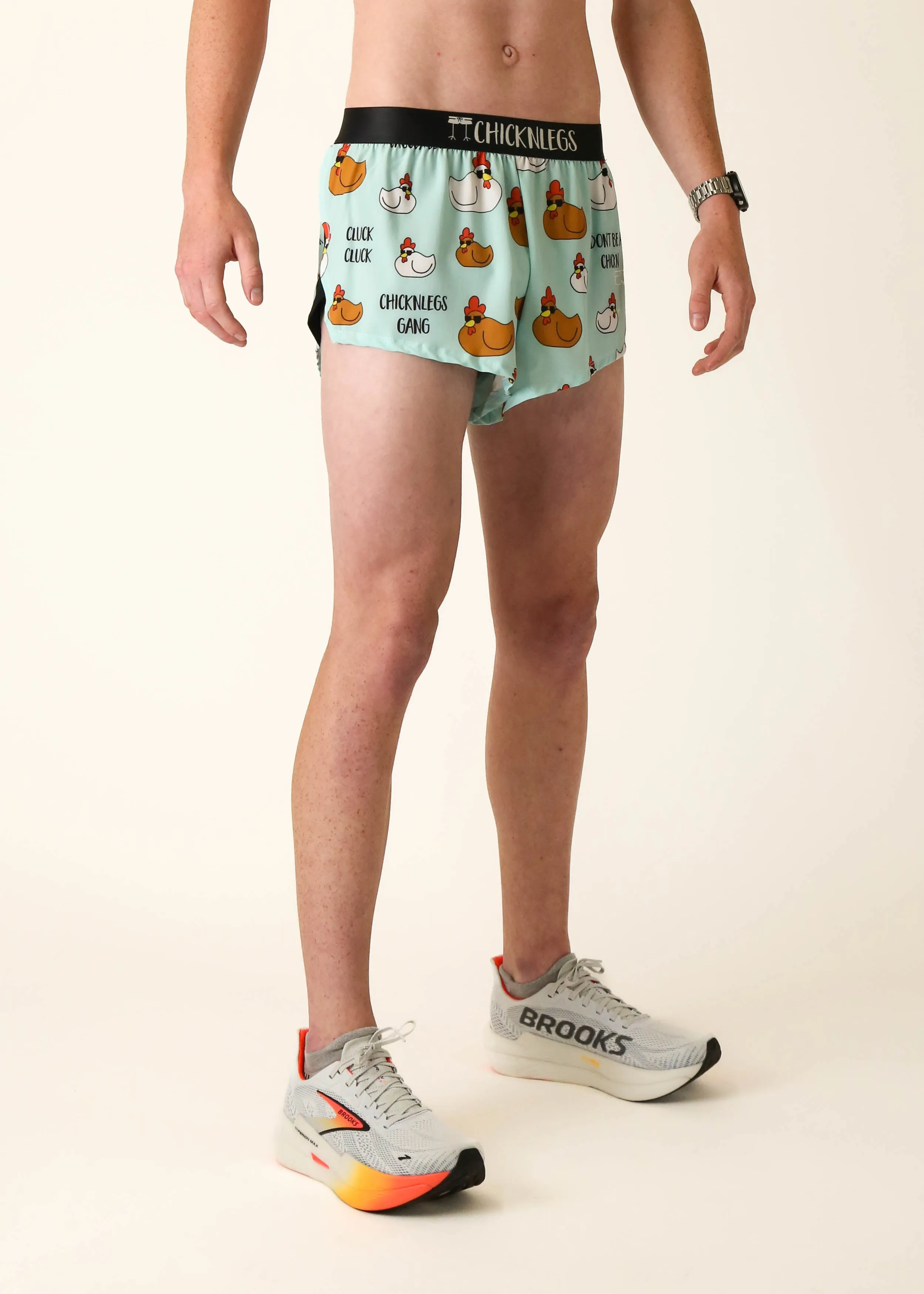 Men's Swaggy Chickns 2" Split Shorts