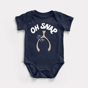 Oh Snap Wishbone Baby Bodysuit