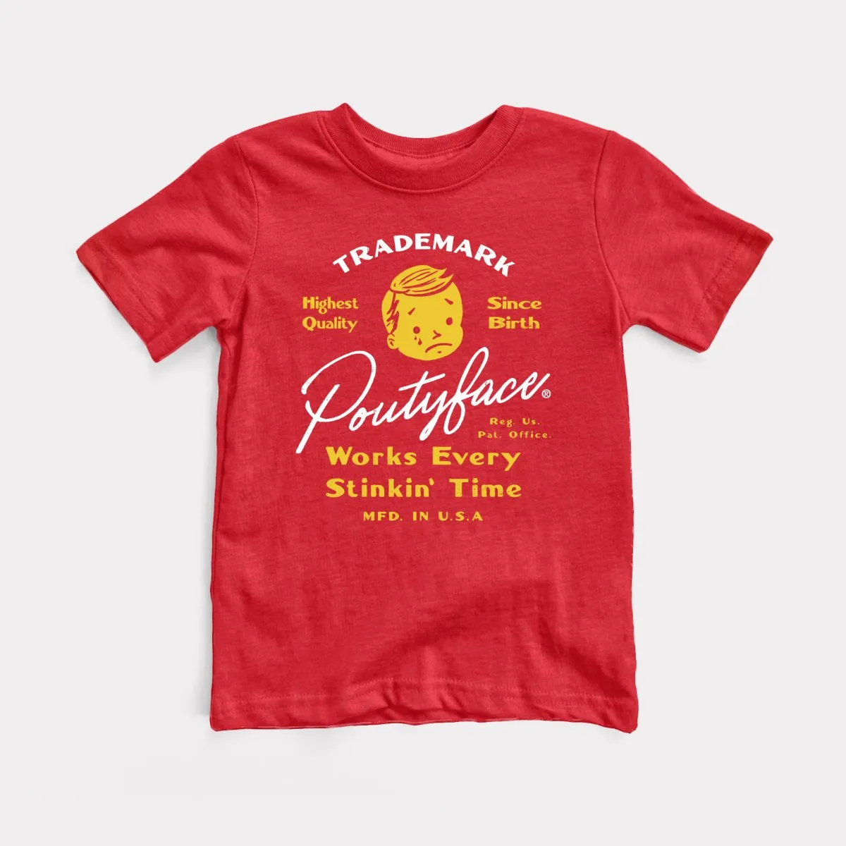 Poutyface Toddler Tee