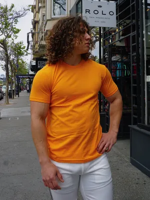 ROLO BASIC CREW NECK T-SHIRT ORANGE