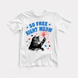 So Free Right Meow Toddler Tee