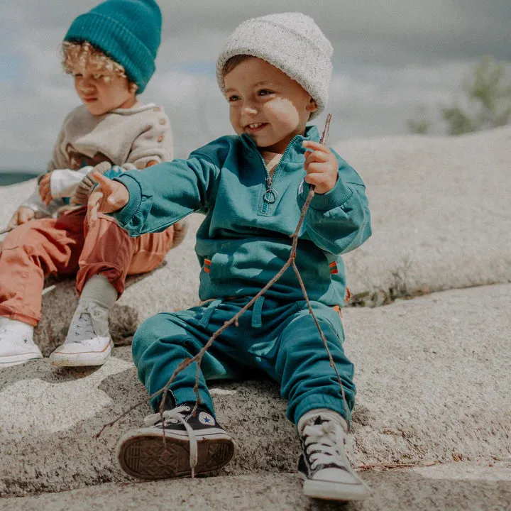 The Aspen Sweatshirt - Dark Aqua - BABY