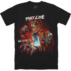 THEY LIVE: WE SLEEP - T-SHIRT