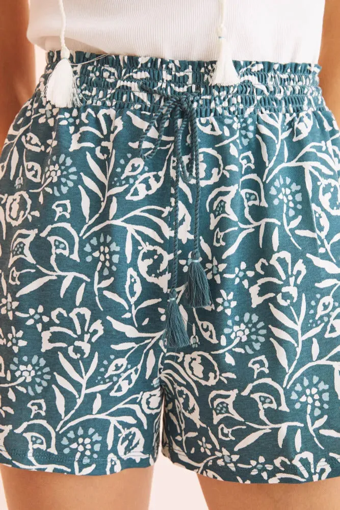 Womens Summer Comfy Casual Printed Shorts